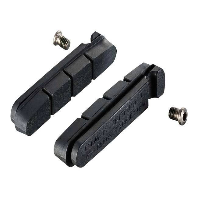 Gommes de remplacement Shimano R55C3 pour Jante Carbone (paire)