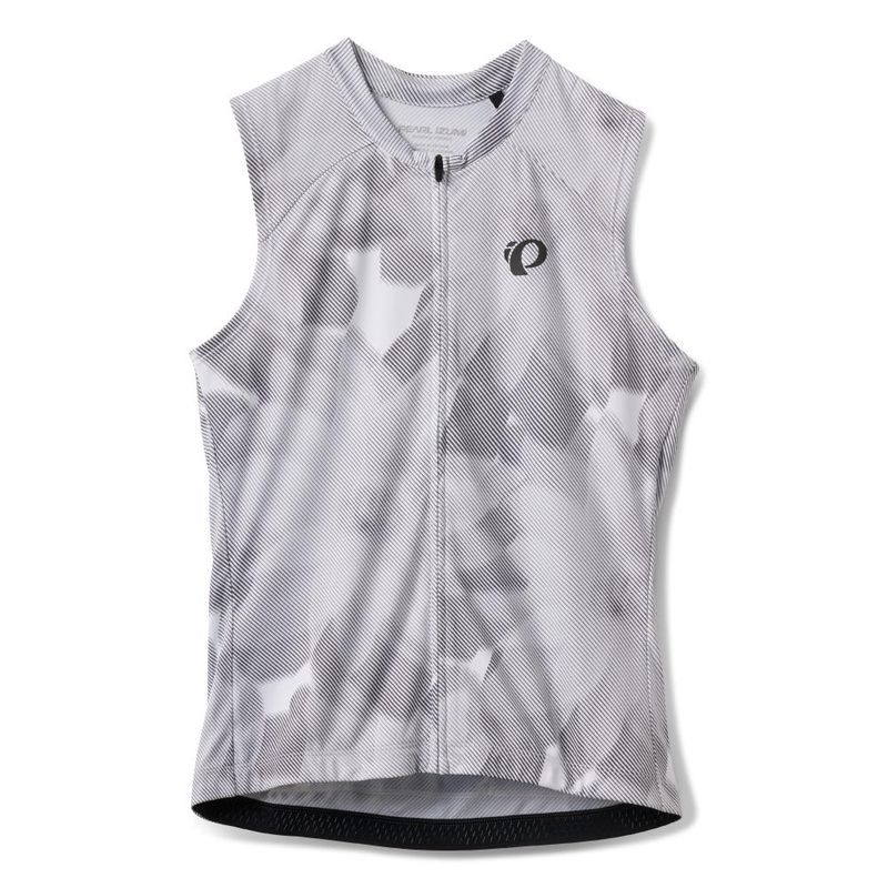 Pearl Izumi Women's Attack Sleeveless Jersey (White Botanica)