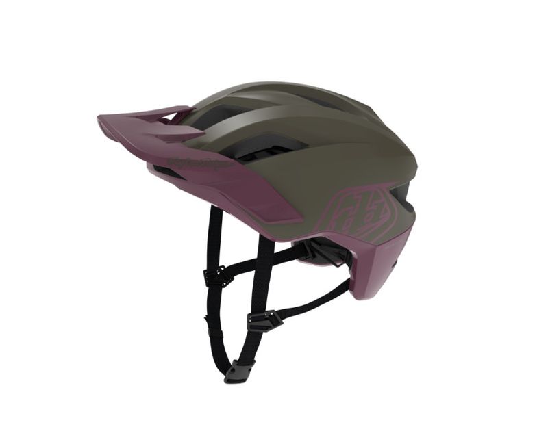 Casque Troy Lee Designs Flowline MIPS Point Câpre/Prune