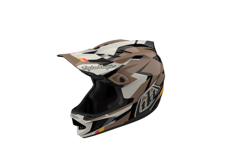 Casque intégral Troy Lee Designs D4 Polyacrylite MIPS Roamer Argile 