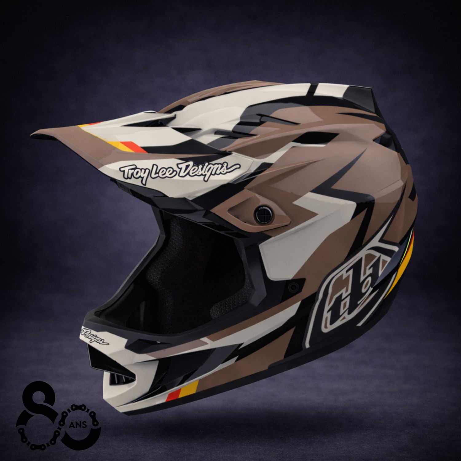 Troy Lee Designs D4 Polyacrylite Roamer Helmet (Clay)
