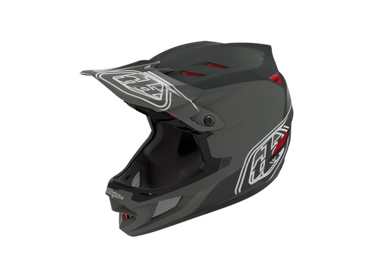 Casque intégral Troy Lee Designs D4 Polyacrylite MIPS Shadow Noir