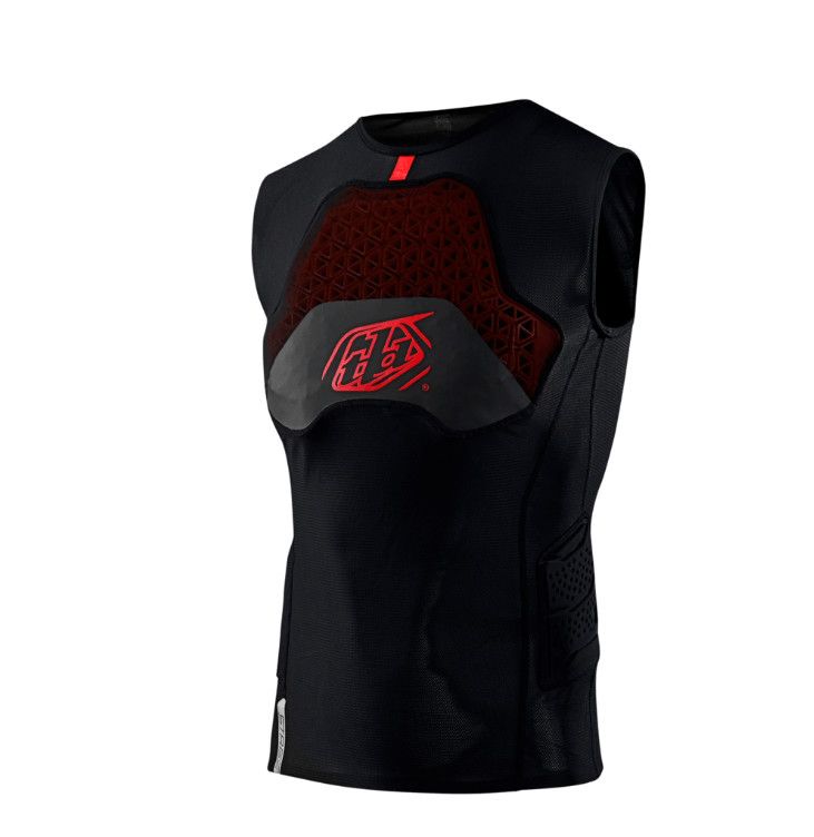 Plastron sans manche Troy Lee Designs Stage Ghost D30 Solid Noir