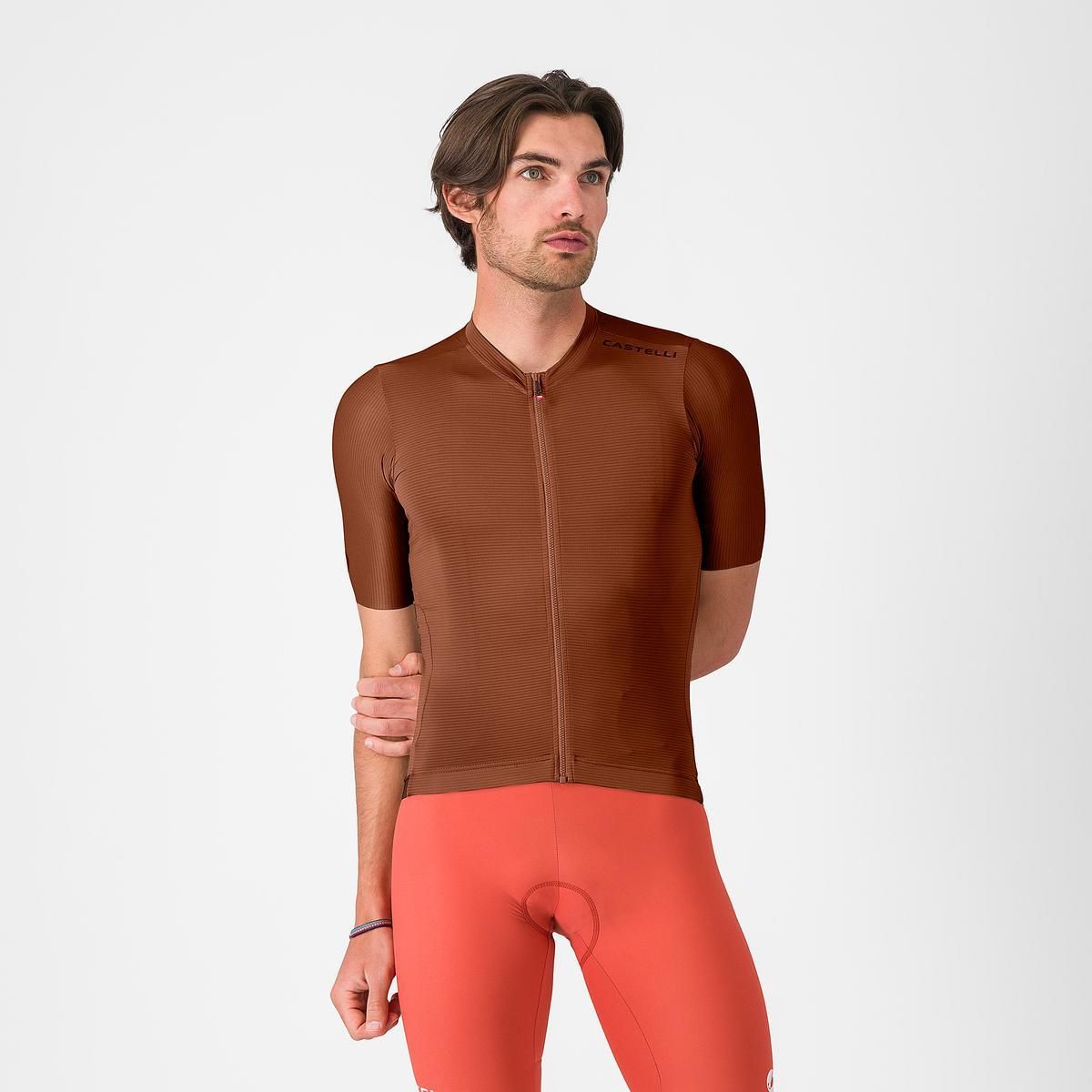 Maillot manches courtes Castelli Espresso 2 Mocha