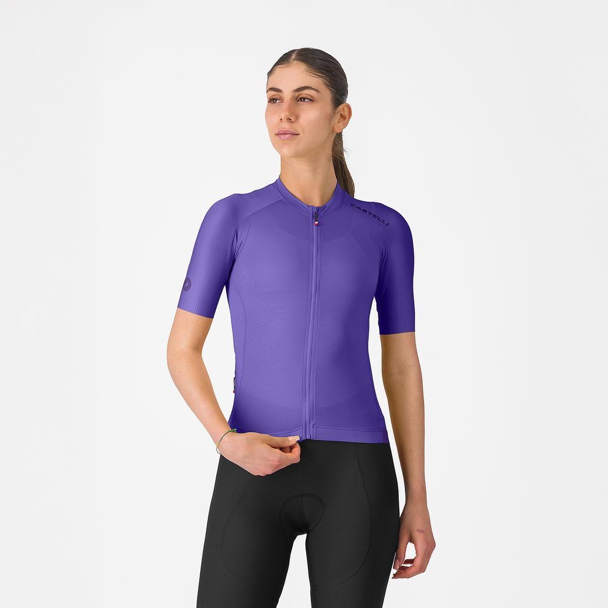 Maillot manches courtes Castelli Espresso 2 Femme Ultraviolet