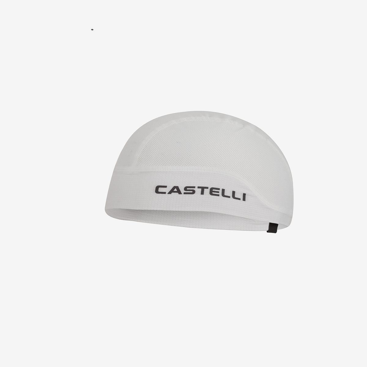 Bonnet d'été Castelli Blanc