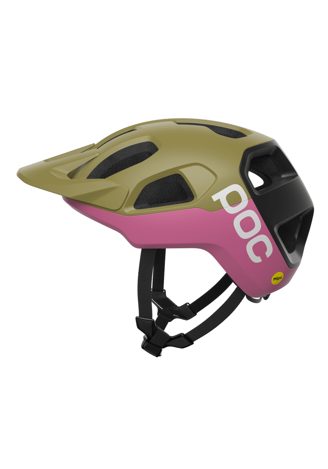 POC Cularis MTB Helmet (Olive/Pink)