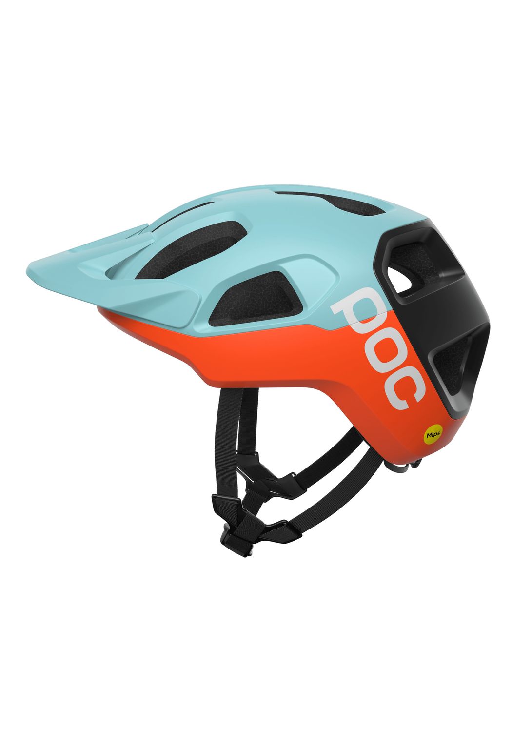 Casque POC Cularis MIPS Bleu Ciel/Orange Mat