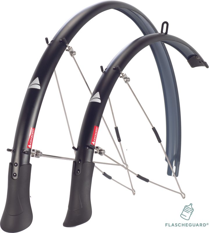 Garde-boue avant et arrière Axiom Flashcheguard 700C x 41mm Noir