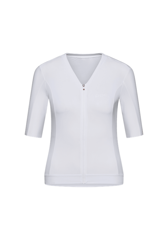 POC Women's Raceday Short Sleeve Cycling Jersey (White)