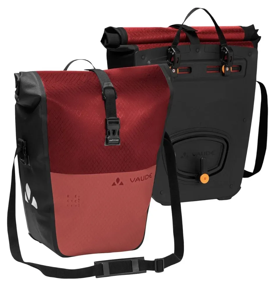 Vaude Aqua Back Color 48 Rear Bike Bags Red Eva (pair)
