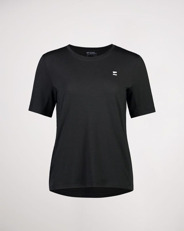 Mons Royale Women's Tarn Merino T-Shirt (Black)