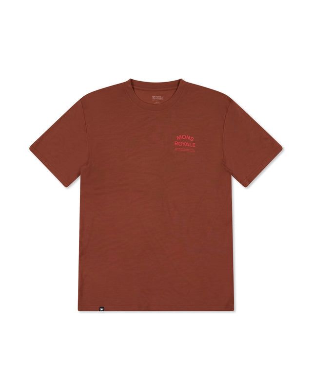 Mons Royale Icon Merino T-Shirt (Cinnamon)