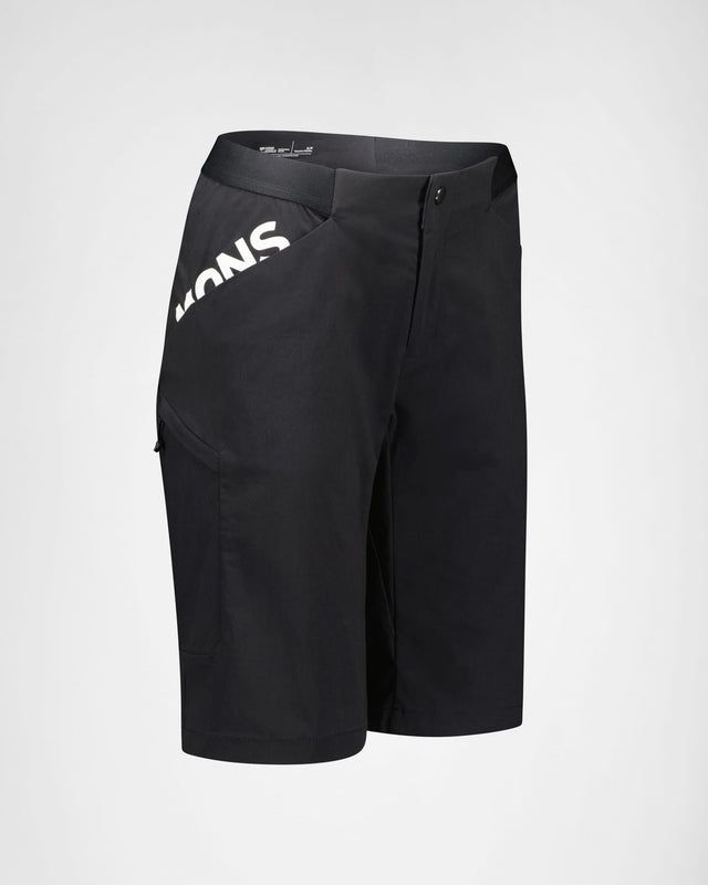 Mons Royale Women's Diversion Merino Trail Shorts (Black)