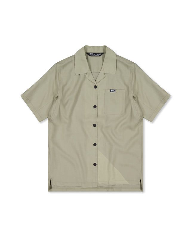 Mons Royale Women's Breezer Merino Short Sleeve Shirt (Eucalyptus)