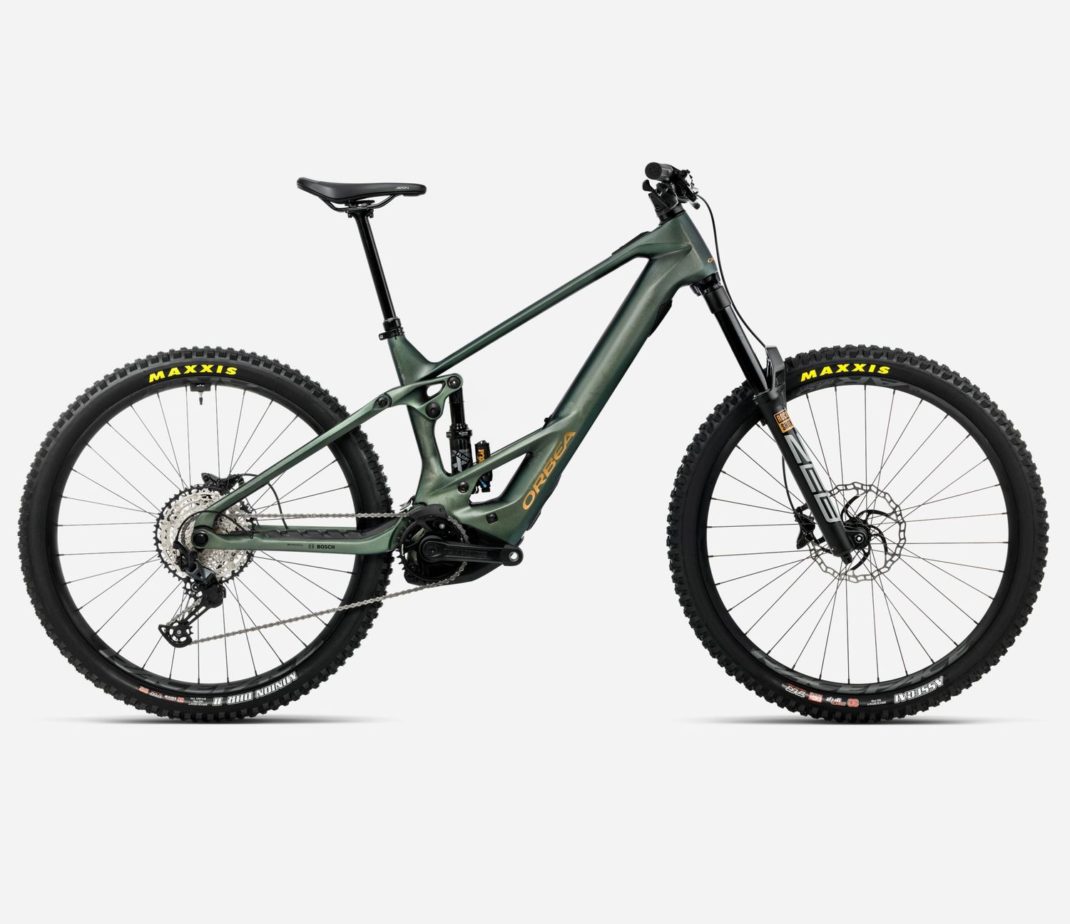 Vélo électrique Orbea Wild M20 20mph 2026 Vert Carbone