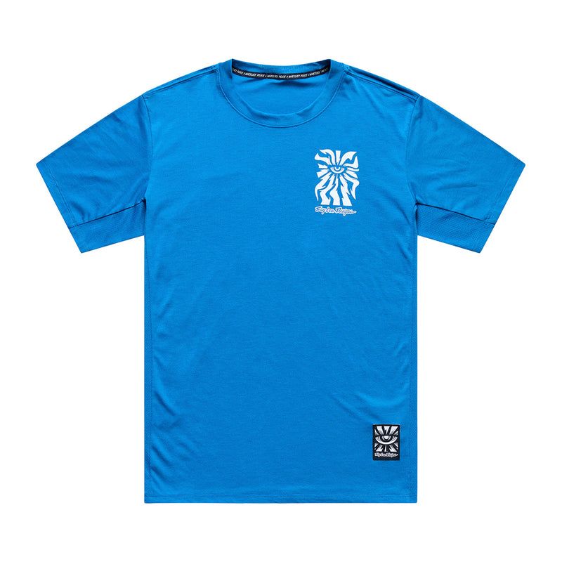 Troy Lee Designs Skyline Ride SS Tee One Eye (Blue)