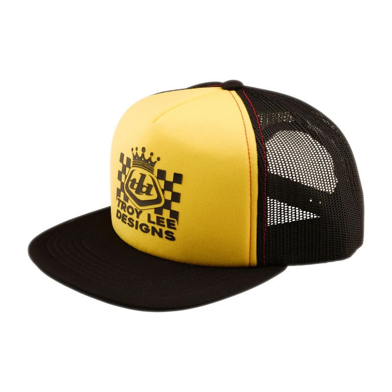 Casquette camionneur Troy Lee Designs Friday Night Noir/Or