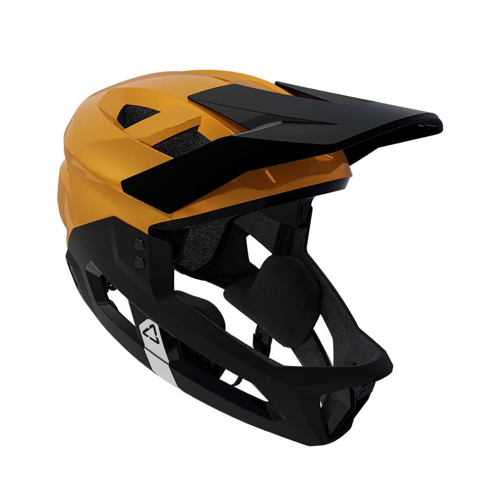 Casque intégral Leatt MTB 2.0 Enduro Junior Jaune/Noir (50-54cm) XSmall