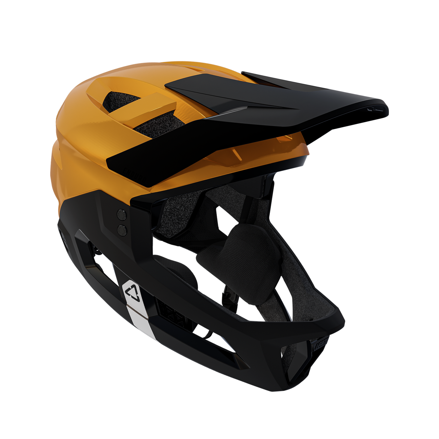 Leatt MTB 2.0 Enduro Junior Helmet XSmall (Yellow/Black)