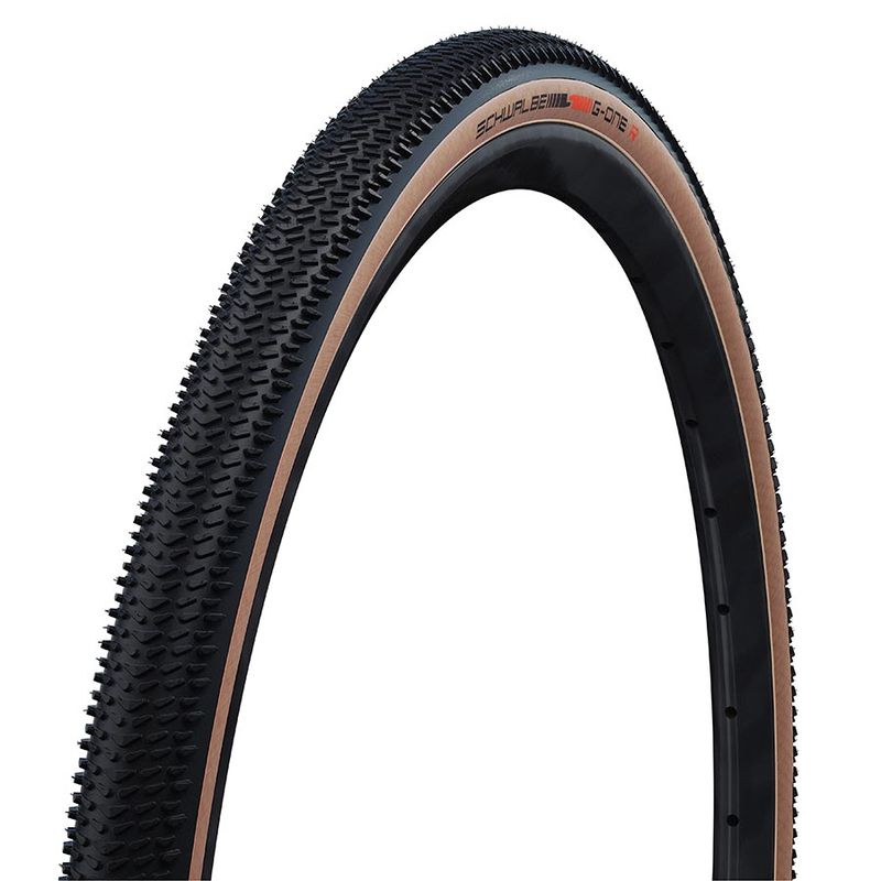 Pneu Schwalbe, G-One R Pro, 700x40C, Pliable, Tubeless Ready, Addix Race, V-Guard, 67TPI, 'Transparent Sidewall'