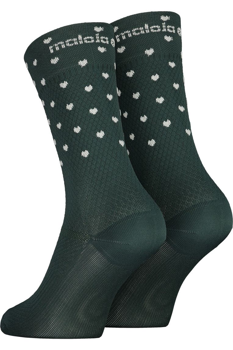 Bas Maloja StenarM Vert à coeur