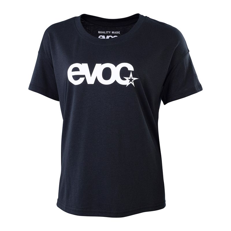EVOC Women's Logo T-Shirt Small (Black)