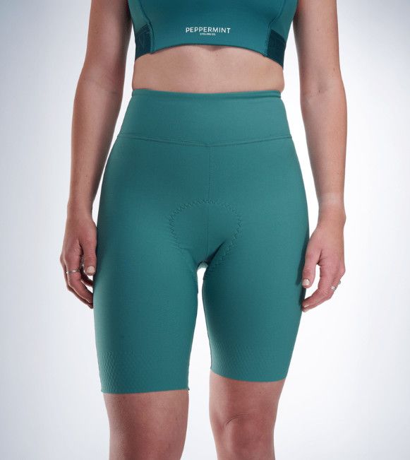Cuissard court Peppermint Signature Femme Algue