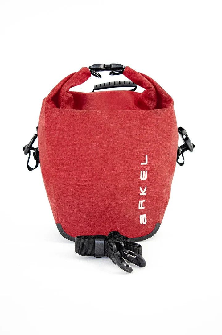 Sacoche avant/arrière imperméable Arkel Orca 2, 12.5L Rouge (unité)