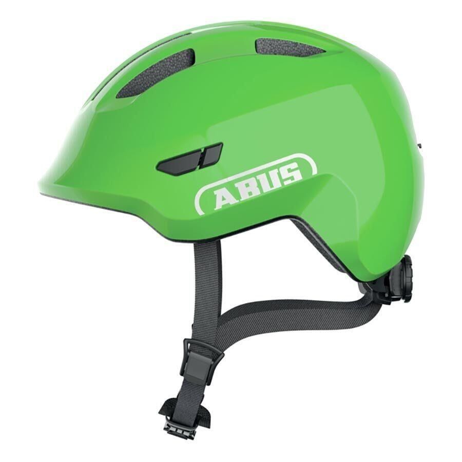 Abus Smiley 3.0 Kids Cycling Helmet (Shiny Green)