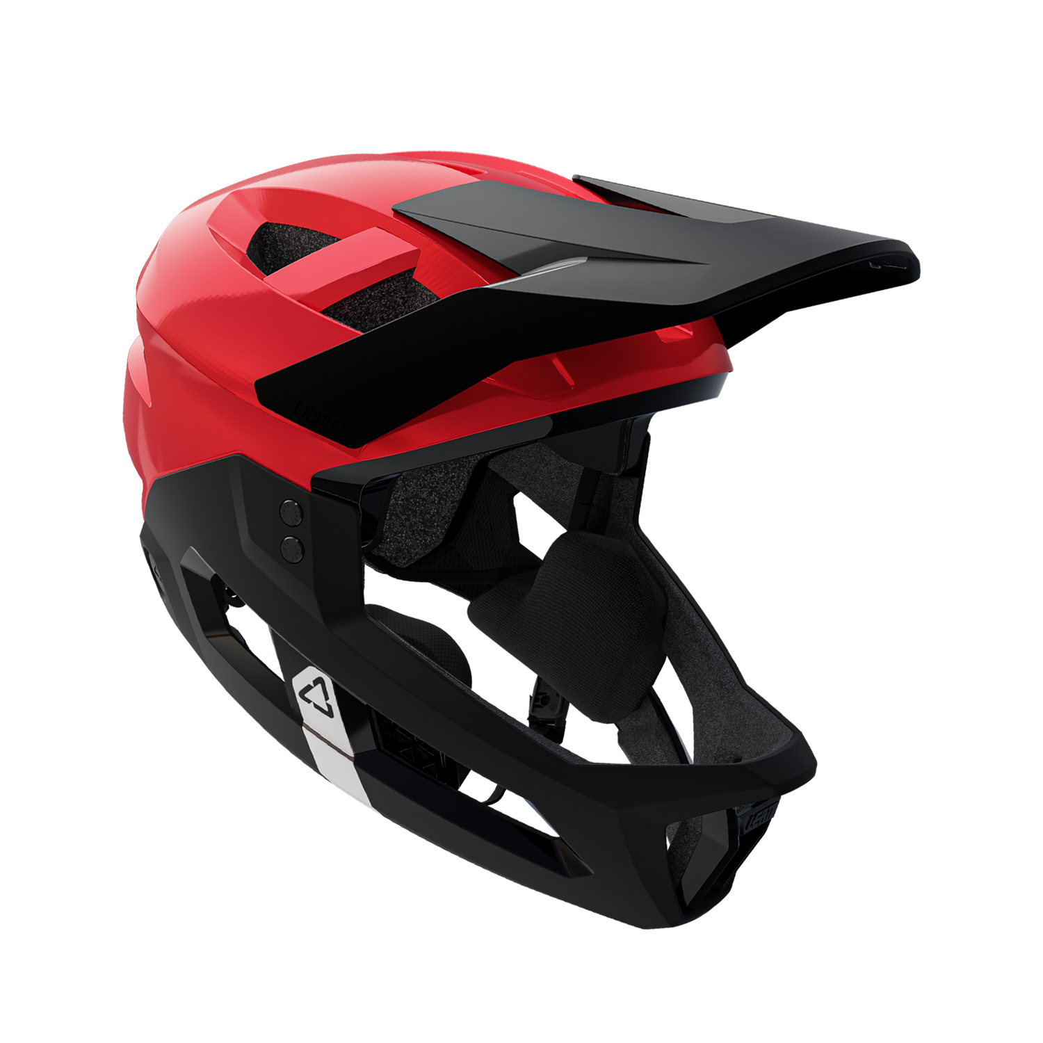 Leatt MTB 2.0 Enduro Junior Helmet XSmall (Red/Black)