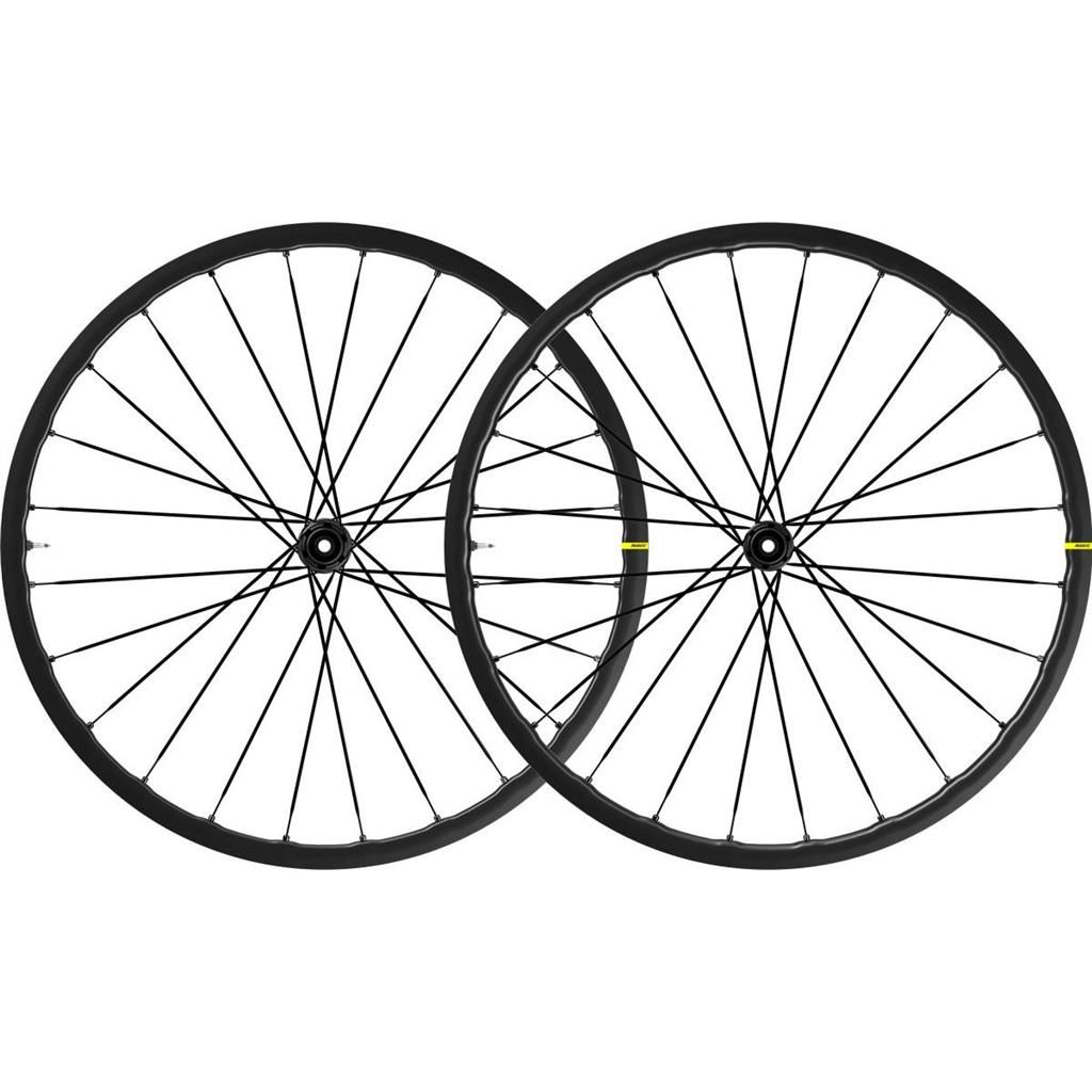 Paire de roues Mavic Ksyrium SL, center lock, corps de roue libre HG11, 12x100 - 12x142