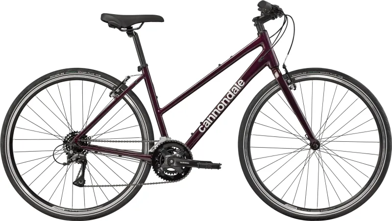 Cannondale Quick 4 StepThru Bike (Royal Purple)