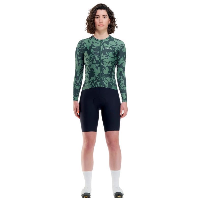 Peppermint Signature Long Sleeve Women's Jersey (Seaweed Jam)