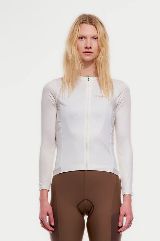 Maillot manches longues Peppermint Signature Femme Noix de coco