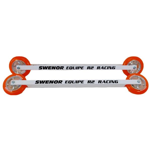 Skis à roulettes Swenor Skate Equipe R2 Aluminum Racing avec Roues Orange (78A)
