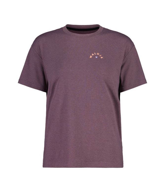 Maillot manches courtes Maloja FreihutM Femme Lilas
