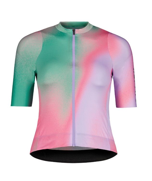 Maillot manches courtes Maloja VelikaM Femme Arc-en-ciel