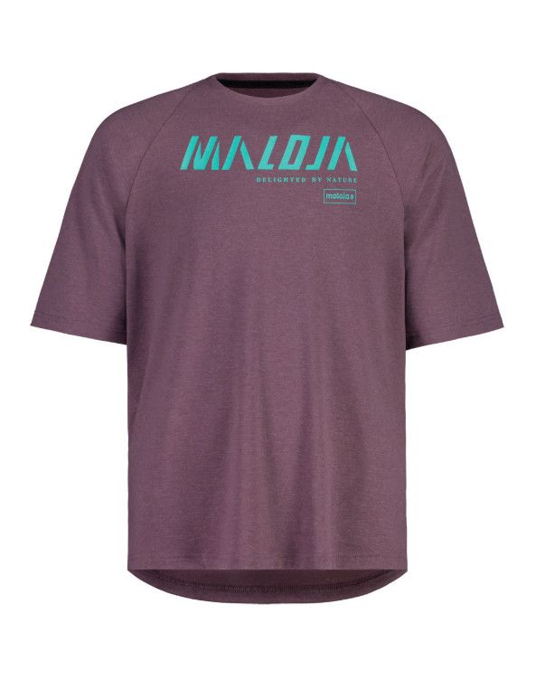 Maillot manches courtes Maloja AnderterM Lilas