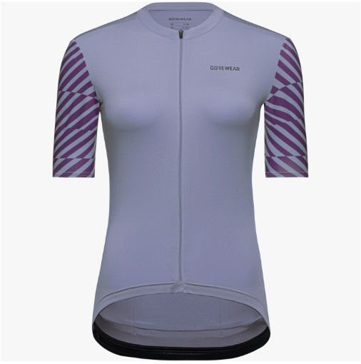 Maillot manches courtes Gore Wear Swiftride Femme Gris Améthyste/Indigo Violet
