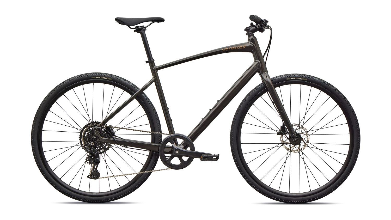 Vélo Specialized Sirrus X 2.0 2027 Obsidienne/Or Brulé