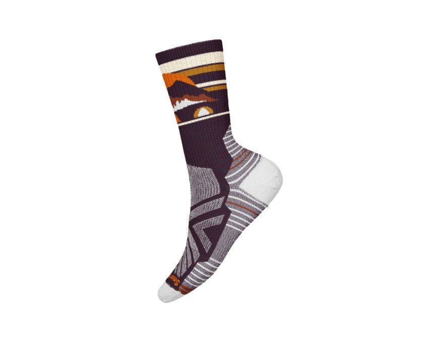 Bas Smartwool Hike Mountain Moon Femme Pourpre Iris