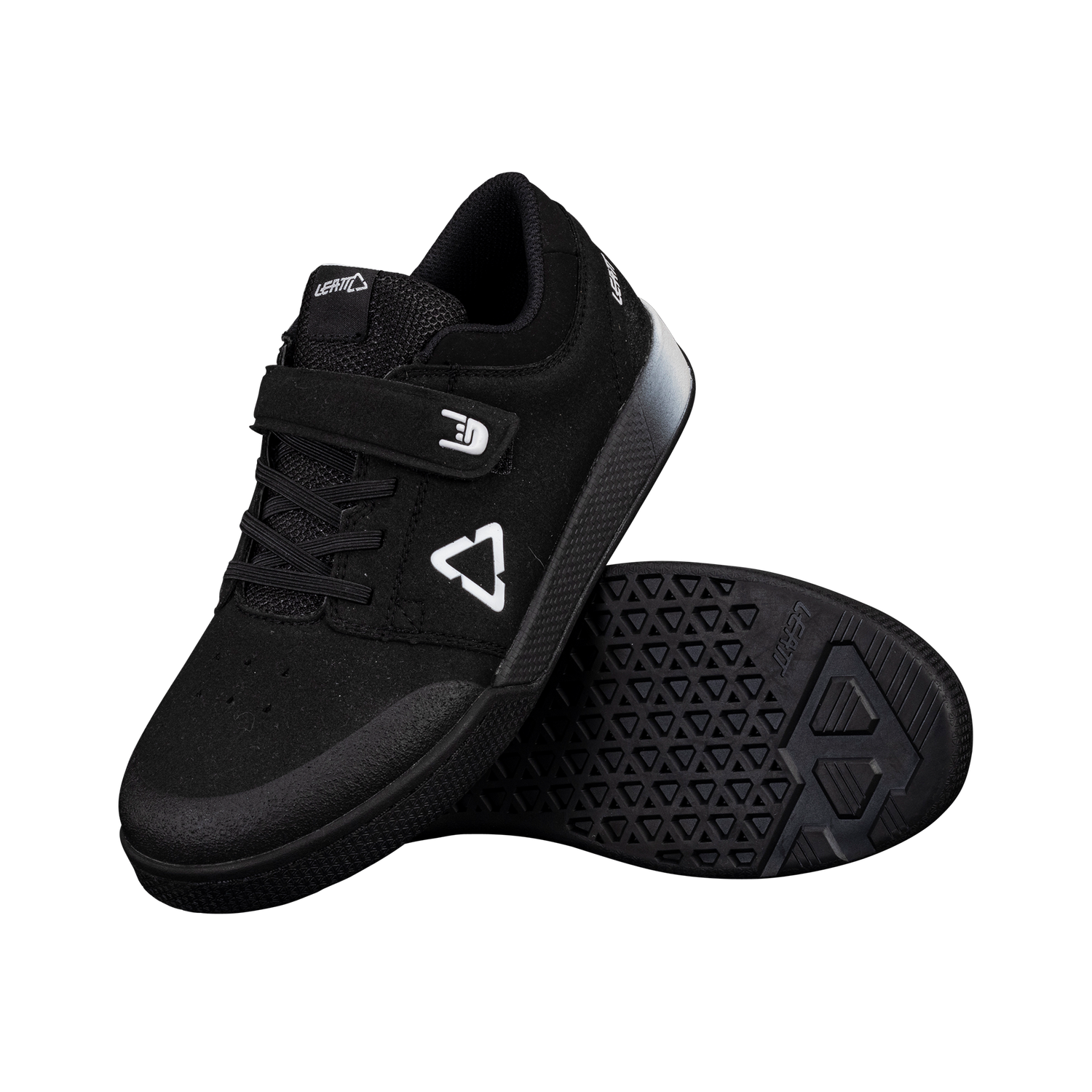 Leatt Flat 2.0 Junior Shoes (Black)
