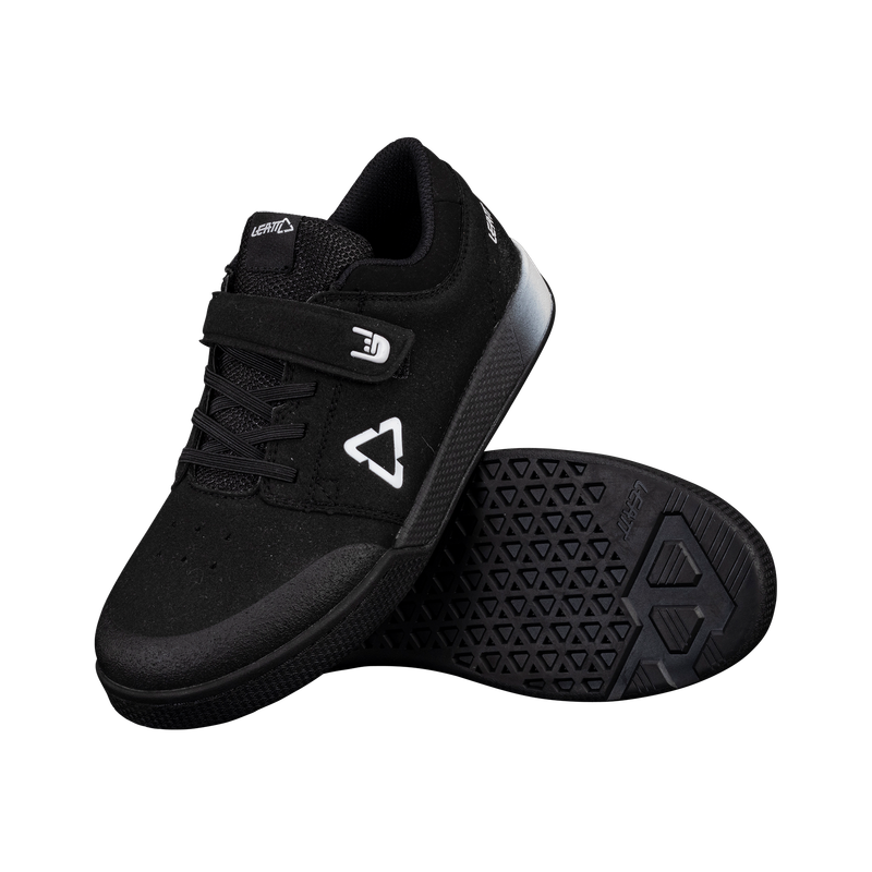 Leatt Flat 2.0 Junior Shoes (Black)