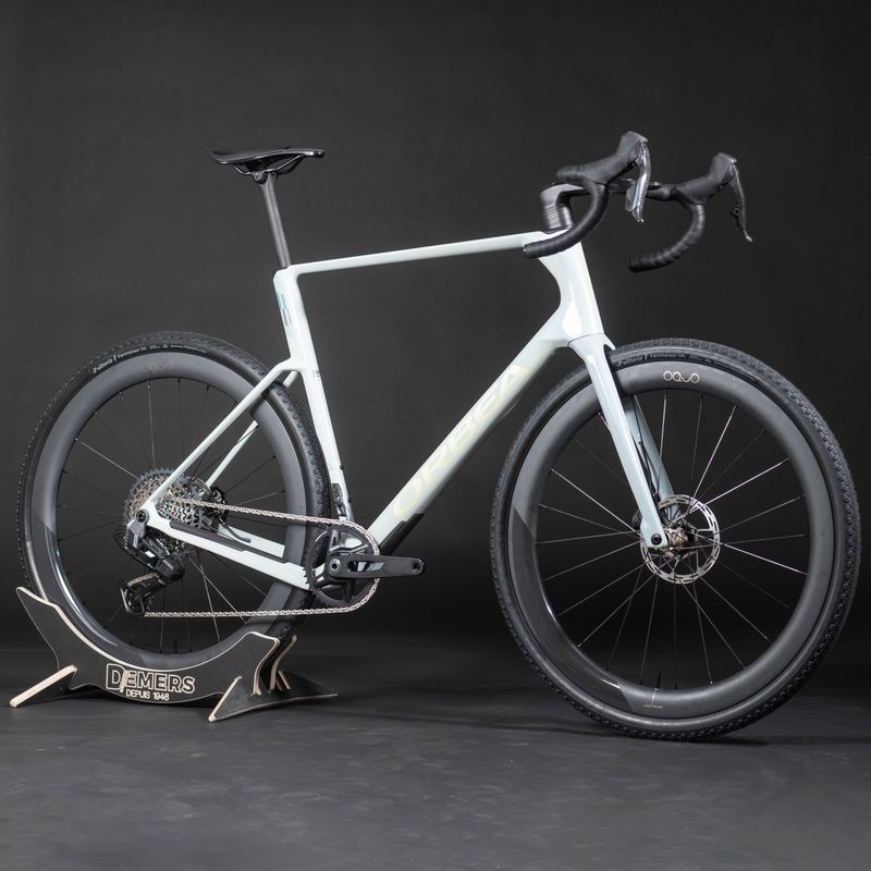 Orbea Terra Race M31eLTD 1X 2026 Bike (Frozen Concrete)