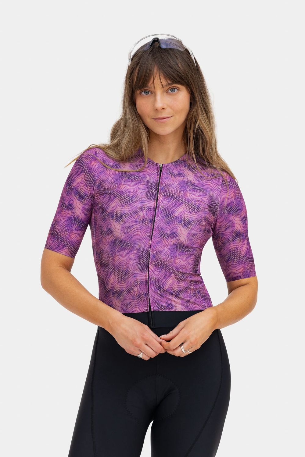 Wavhai Vital Women's Cycling Jersey (Pink/Purple)