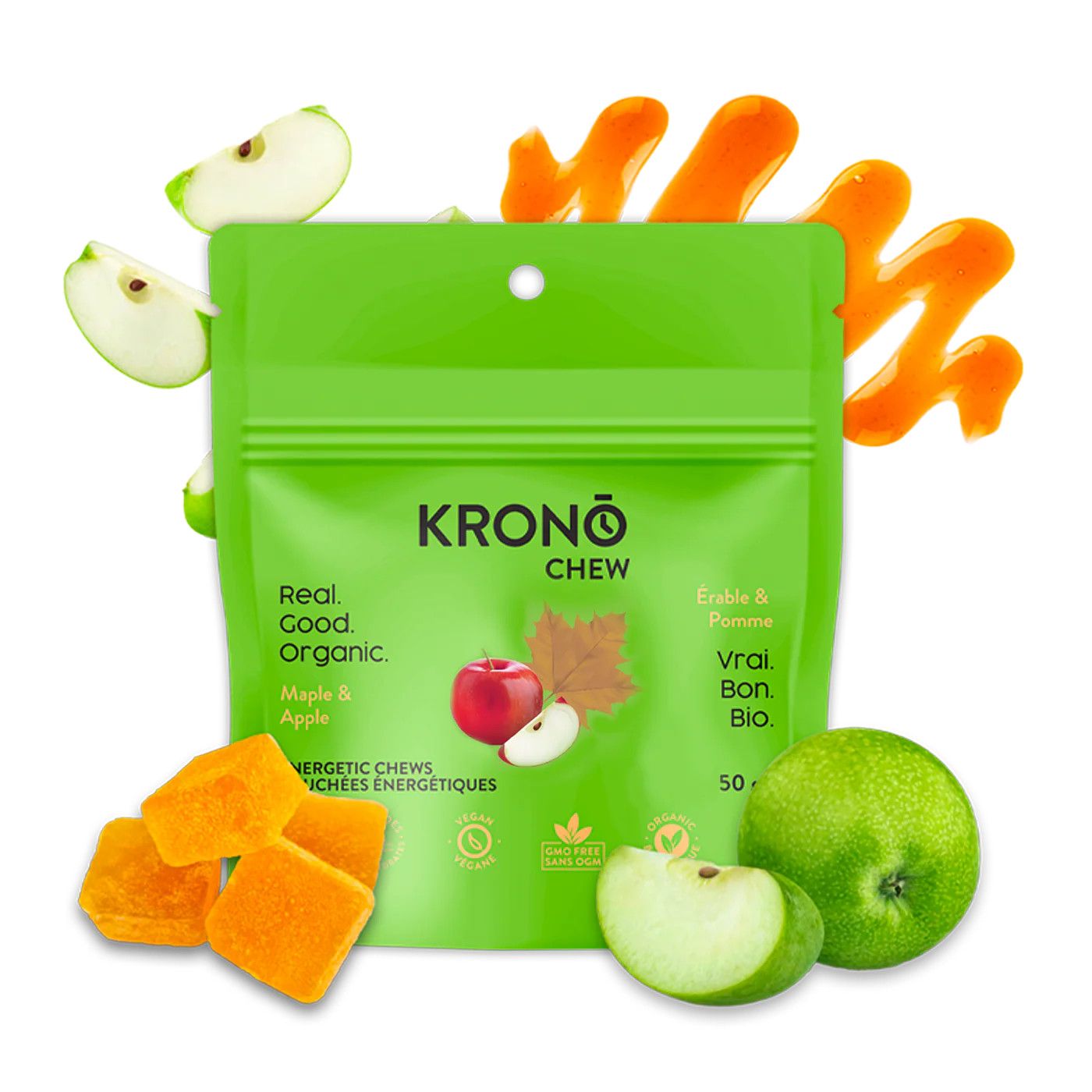 Krono Apple &amp; Maple Chews 50g