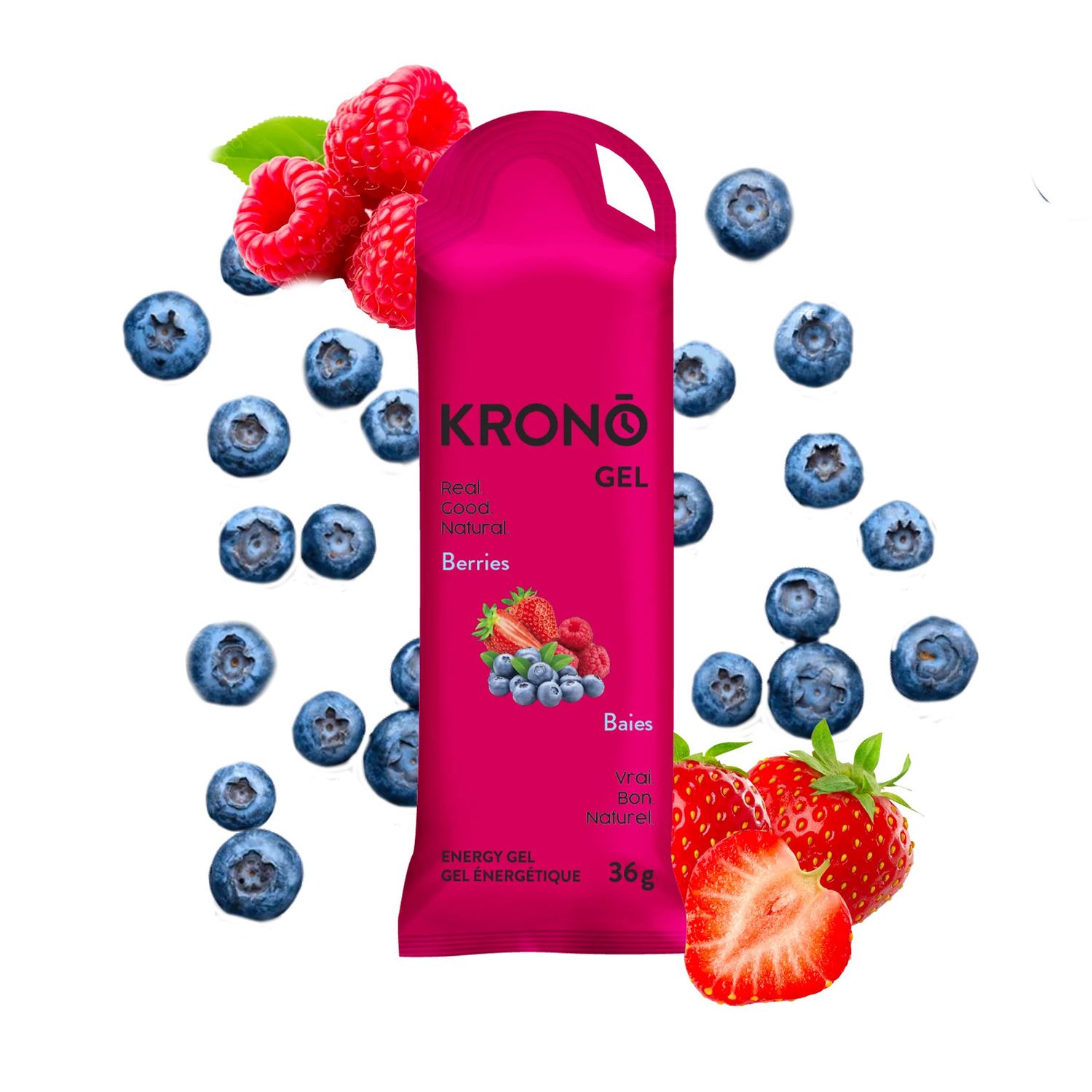 Gel énergétique Krono Fruits des champs 36g