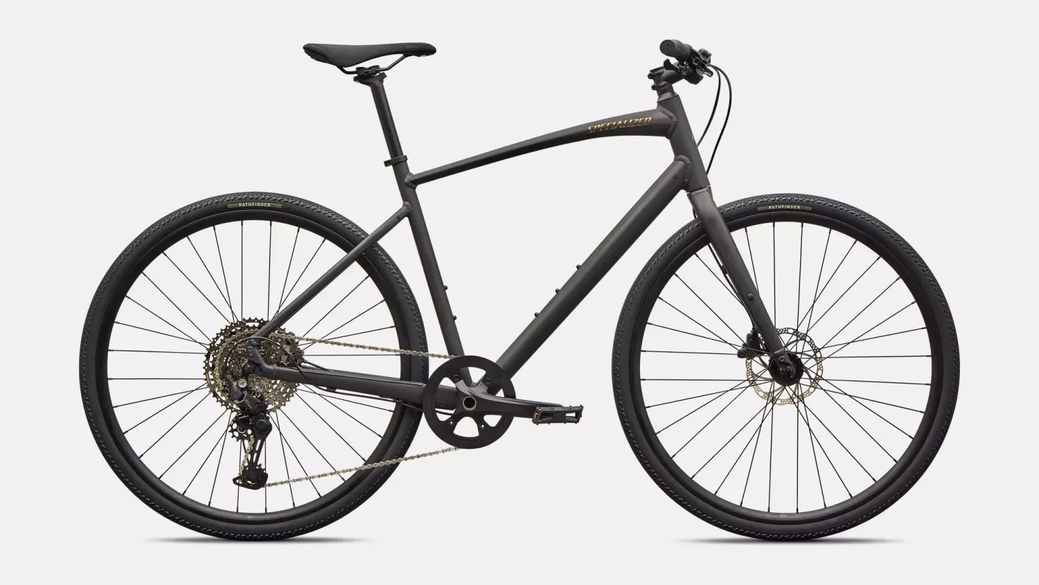 Specialized Sirrus X 3.0 2027 Bike (Obsidian/Burnt Gold)