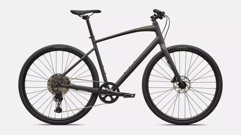 Specialized Sirrus X 3.0 2027 Bike (Obsidian/Burnt Gold)